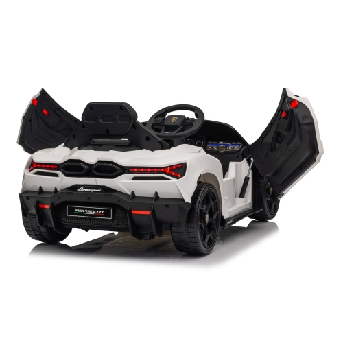 Auto na akumulator dla dzieci Lamborghini Revuelto Biały QLS-8603.BIA